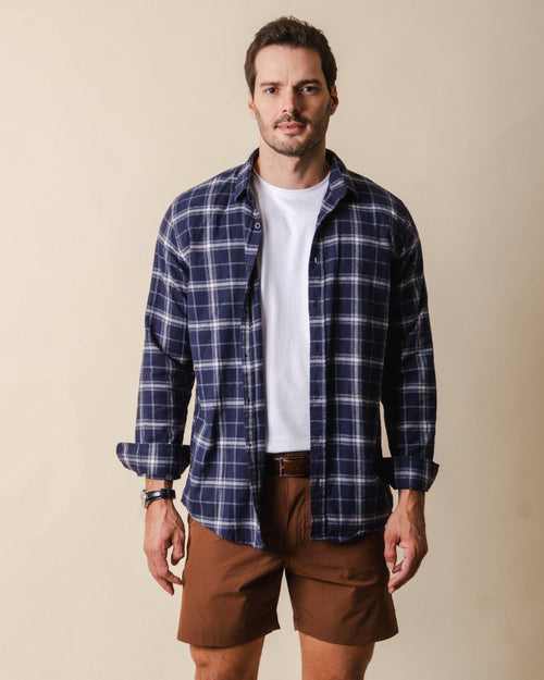Camisa Manga Longa Deep Ocean